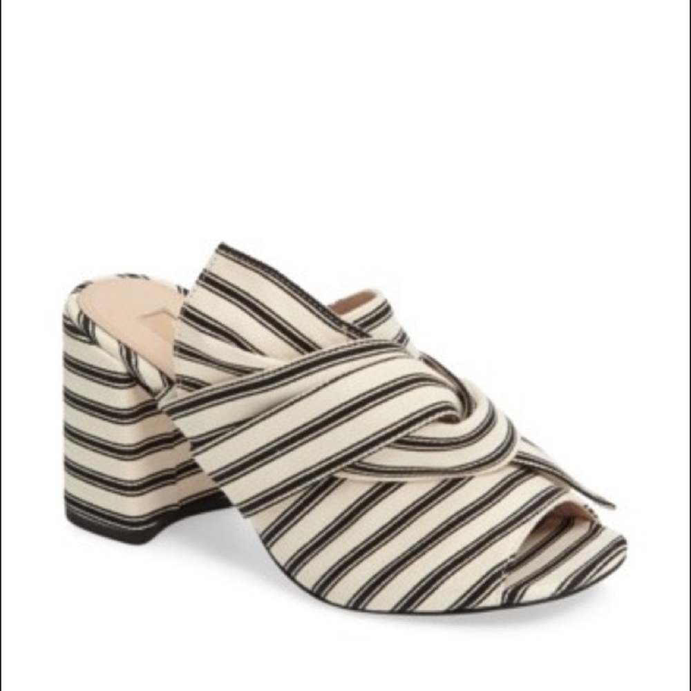 Top Shop “ROME” fabric knotted mules